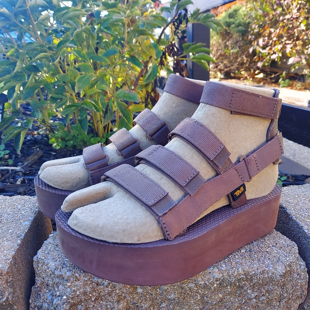 Teva Mevia Platform Sandals
